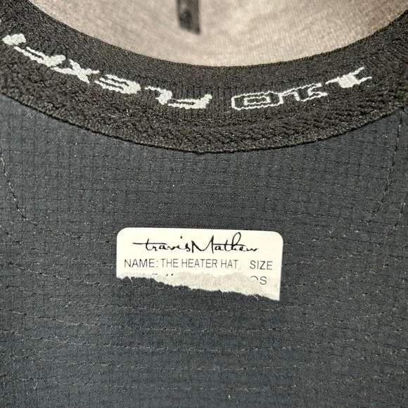 Travis Mathew The Heater Hat Black Flexfit 110 Adjustable Golf Cap - Picture 6 of 6